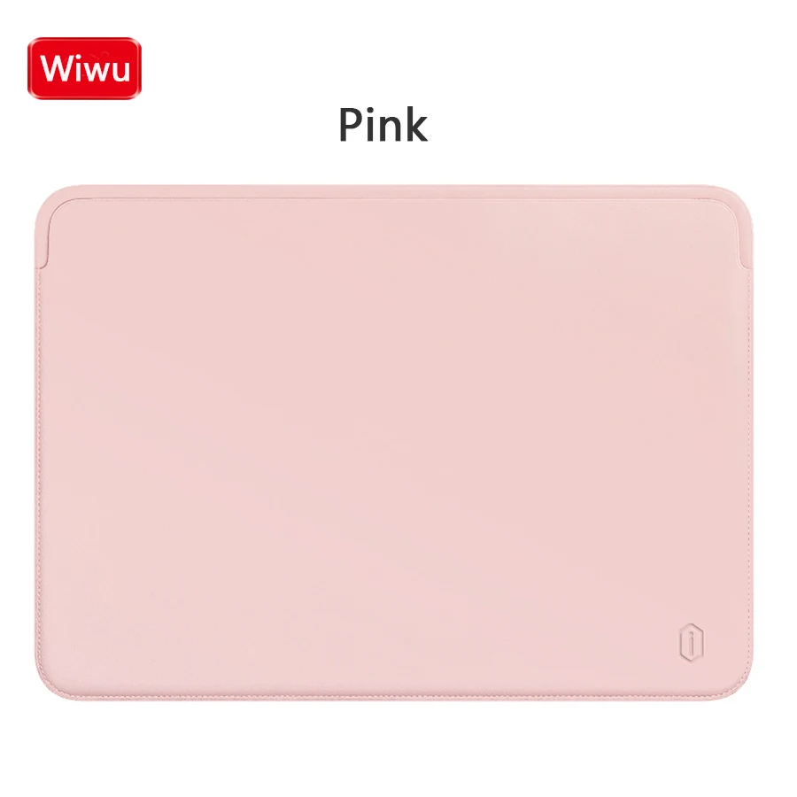Pink Роскошный Ультратонкий чехол для ноутбука MacBook Air 13 360, защитный чехол для ноутбука MacBook Pro 13 15, водонепроницаемый чехол из искусственной кожи чехол - Цвет: Pink