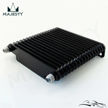 

10-AN 32mm Aluminum 17 Row Engine/Transmission Racing Oil Cooler Black