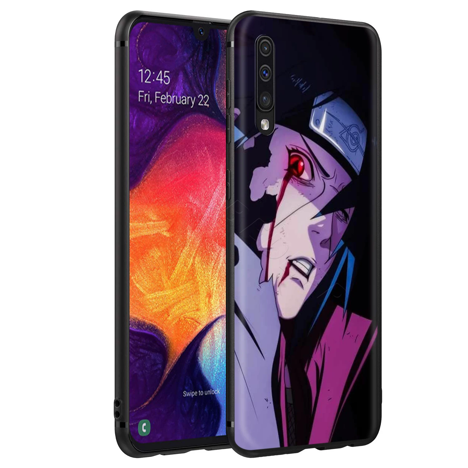 Webbedepp героя аниме «Наруто Боль чехол для samsung Galaxy S7 S8 S9 S10 Edge Plus Note 10 8 9 A10 A20 A30 A40 A50 A60 A70