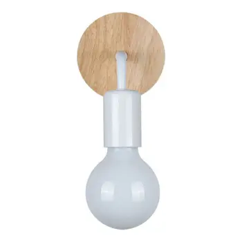 

Modern Northern Europe Vintage Metal wall Lamp Industrial Indoor Lighting Bedside Lamps LED Wall Industrial Indoor light(white)