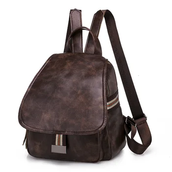 

2019 Fashion Women Backpacks PU Leather Backpack Shoulder Bags Daypack For Women Female Rucksack Feminine