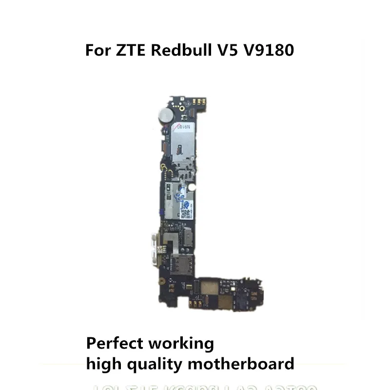 

Original Working Mainboard For ZTE Redbull V5 V9180 Mobile Phone Motherboard Parts