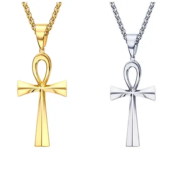 

Cross Pendant 64MM Stainless Steel Anka Cross Pendant Necklace