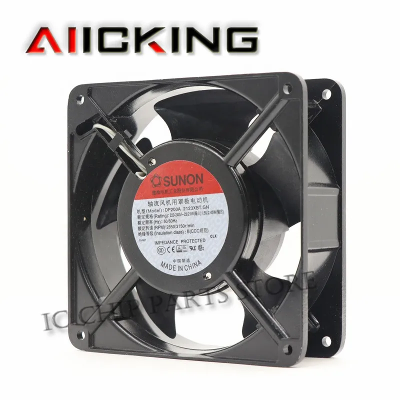 SUNON DP200A 2123XBT.GN 12038 Ac Fan 220V 120*120*38mm Ball Bearing Cabinet Cooling Fan Original in stock