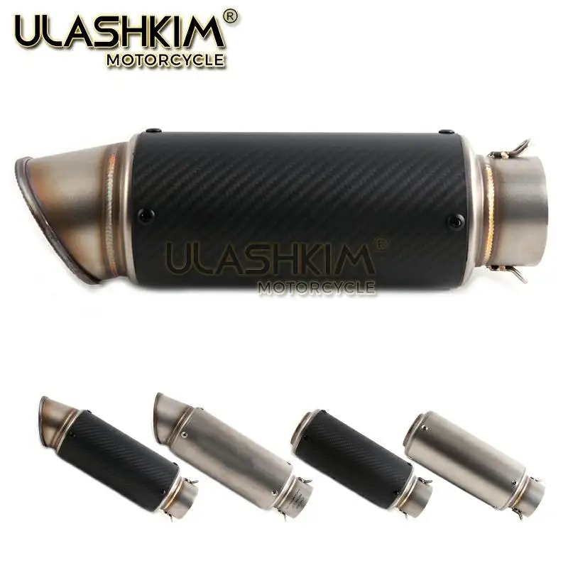 Полный глушитель выхлопной трубы мотоцикла Escape System Slip On для suzuki GSR400 GSR600 BK400 BK600 GSR BK