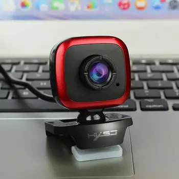 

HD Webcam 480P 5MP PC 30fps HD Camera High-Definition Cam Video Call with Microphone USB Plug&Play for Laptop Desktop Computer