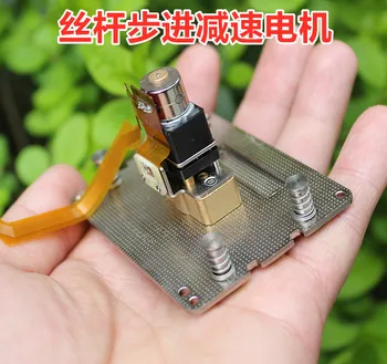 

2pcs/lot 10mm Stepper Motor Push Rod All-metal Gear Reducer Stepper Motor Screw Stepper Motor Slide Table