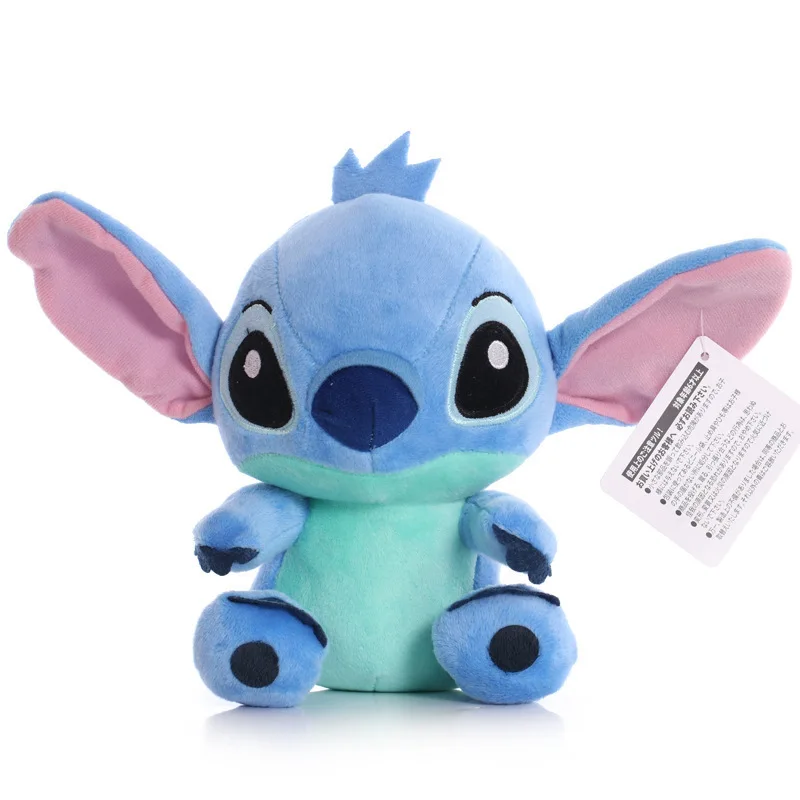 Disney Kids' Stitch Small Plush Toy with Watermelon - 7 in