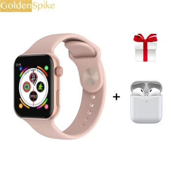 

2020 Bluetooth Smart Watch Male 1.54Screen Blood Pressure Monitor Heart Rate Waterproof Sport Smartwatch Female PK W34 Iwo 10 12