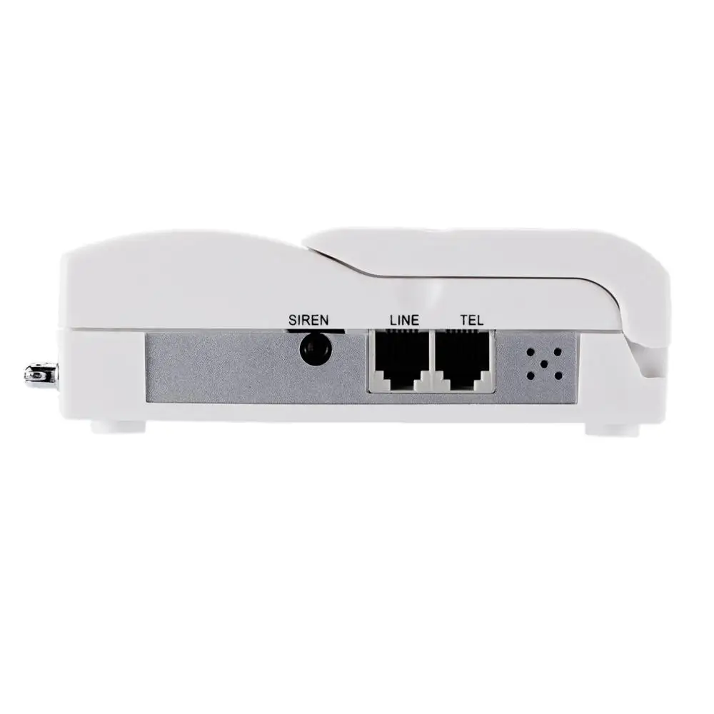 

LED Intelligent Wireless Digital Home Security Alarm System Fireproof Burglarproof Emergency Help White For Home Safe