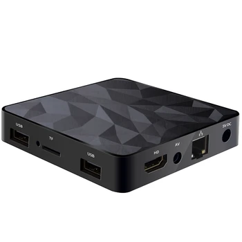 

Q96Mini TV Box Android 7.1 Amlogic S905W 1+8GB 4K Set-Top Box Quad Core DLNA WiFi LAN Media Player X96 Smart Tv EU Plug