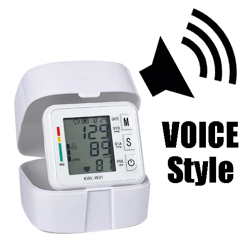 Voice Тонометр, измеритель давления, цифровые тензиометры, Tensiometro - Цвет: Voice