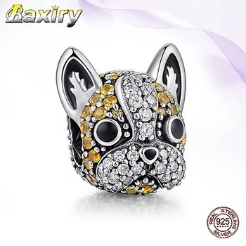 

925 Sterling Silver Dog Beads Fit Charms Silver 925 Original 2020 Designer New Charm Bracelets Beads For Women Jewelry Making