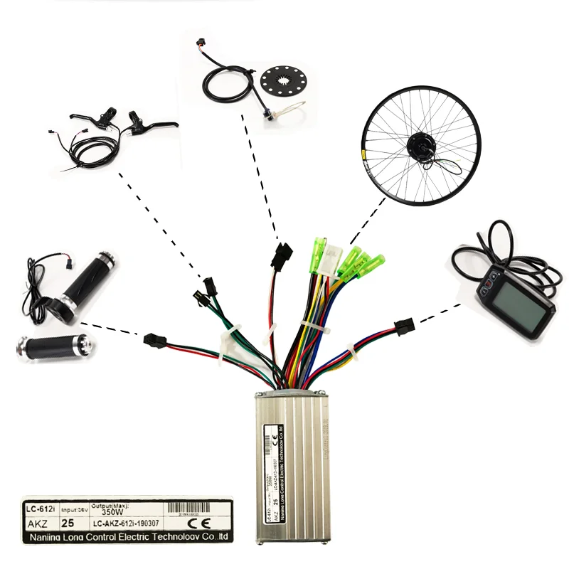 Cheap CASDONA Fat BIKE 36V 350W Motor Wheel Electric Bicycle Kit Bicycle Conversion Kit 20" Rear Wheel Motor Brushless Gear Hub 4