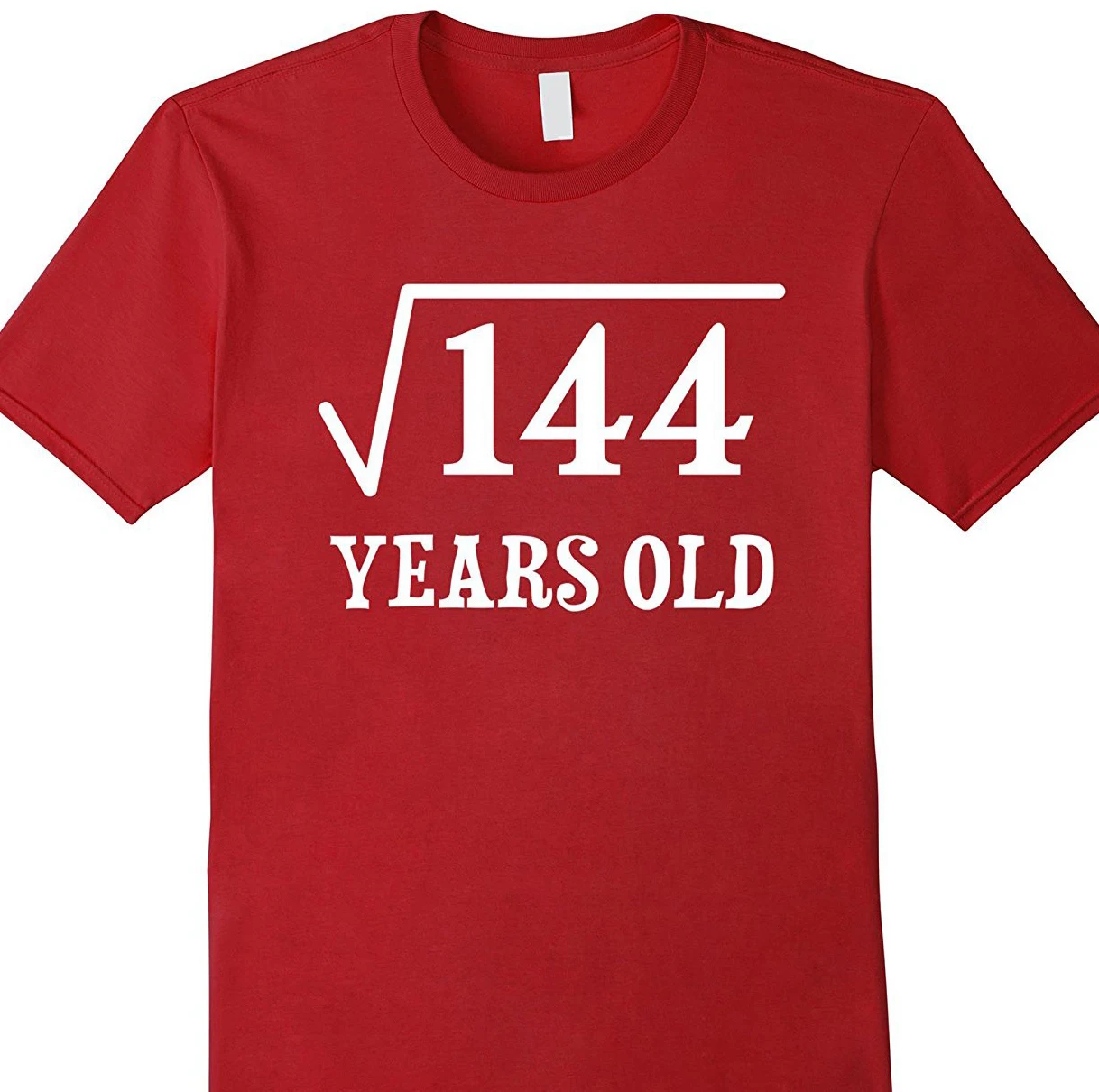 Mens T Shirts Fashion 2018 Square Root Of 144 12 Yrs Years Old 12Th Birthday Shirt | Мужская одежда