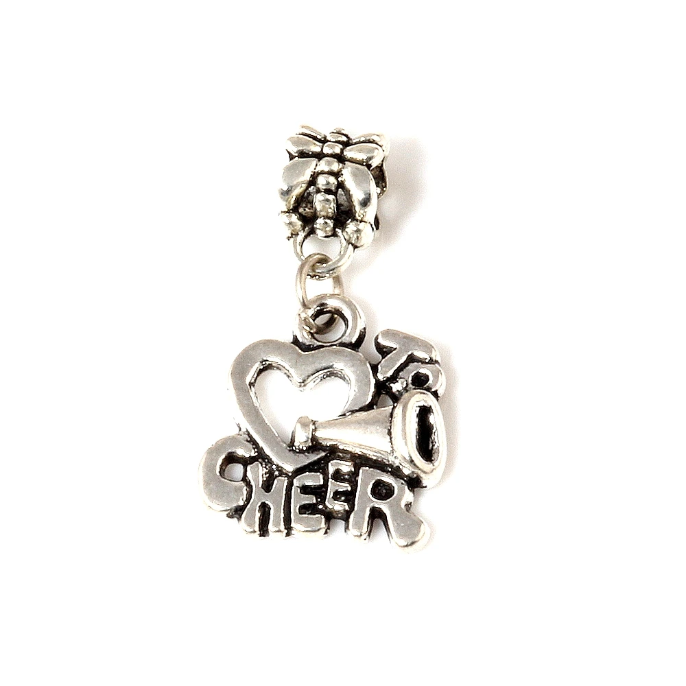 15Pcs Alloy Cheerleader Heart Love Charms Pendants For Jewelry Making Necklace & Bracelet 15.5x30mm|Charms| AliExpress