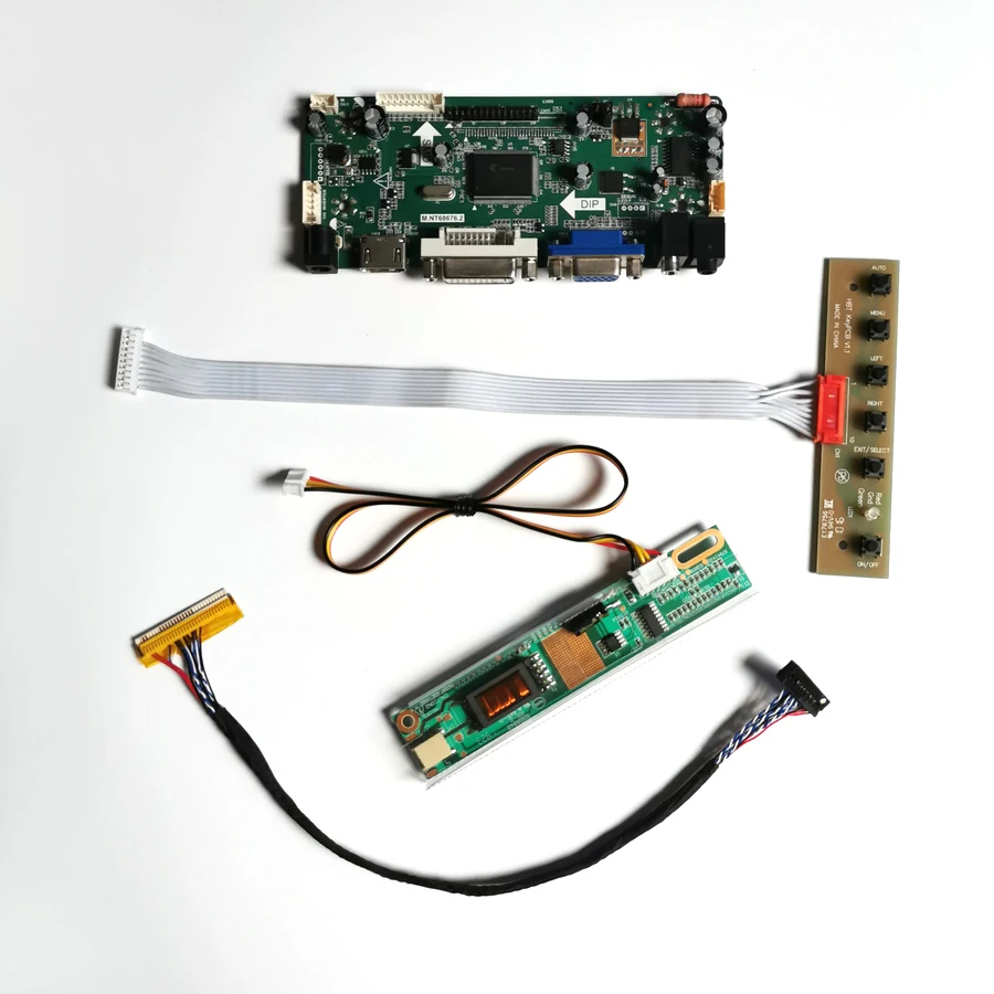 Для LP171W02-A4/A4K1 LVDS 30Pin с холодным катодом (CCFL) M.NT68676 экран контроллер привод доска