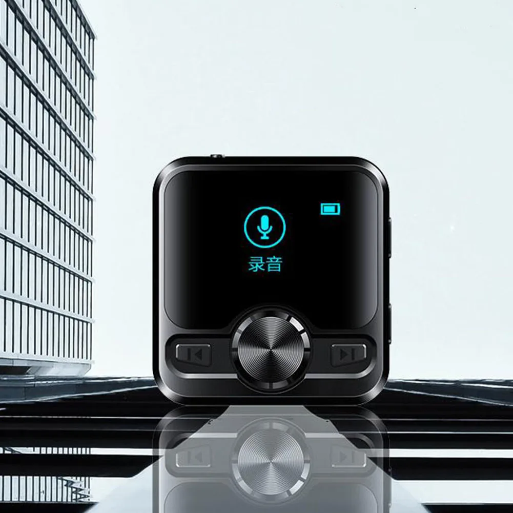 8 ГБ Цифровой дисплей Bluetooth MP3 Электронная книга музыкальный плеер fm-радио с наушником беспроводной usb зарядка металлический корпус диктофон