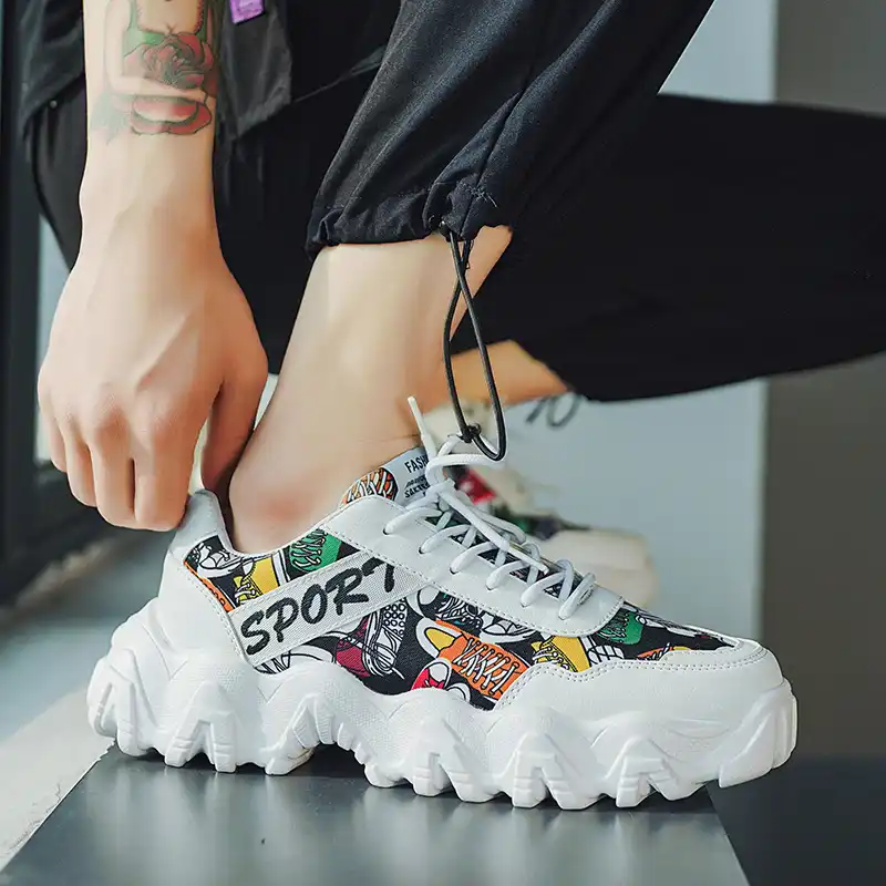 fashionable walking trainers