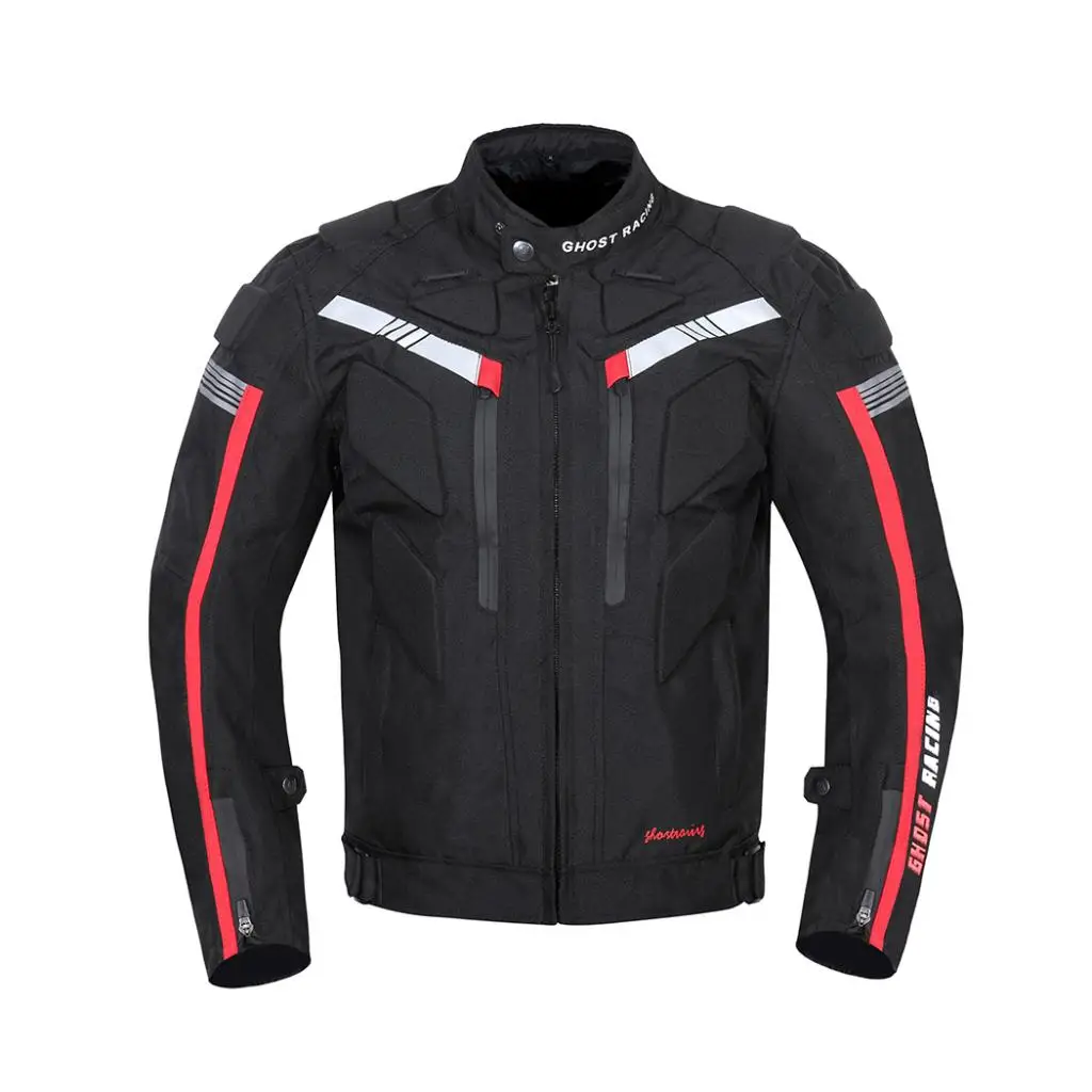

Advanced Three-layer Motorcycle Full Body Jackets Moto Motocross Windproof Clothing for Men (M/L/XL/XXL/XXXL)