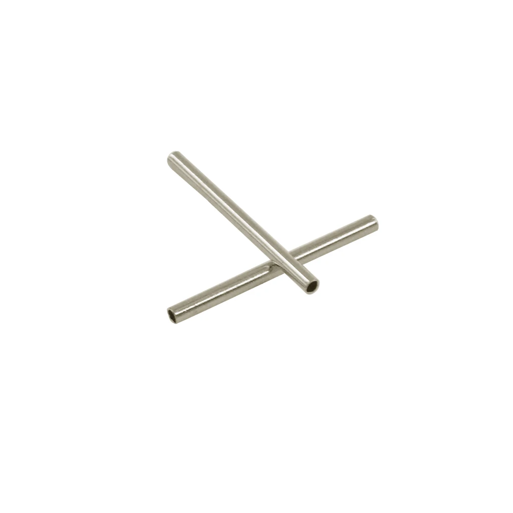 50pcs silver color/Rose Gold Tube Spacer Beads Tube Connector Jewelry Findings