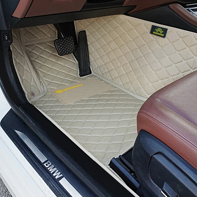 Car 3d Floor Leather Mats For Jeep Wrangler Years Auto Interior