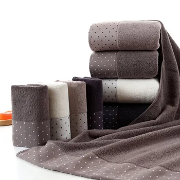 Styl japoński ręcznik strona główna akcesoria łazienkowe ręcznik domowy ręcznik Dot drukowanie pogrubienie ręcznik prysznic bawełniany ręcznik 1PC tanie i dobre opinie CN (pochodzenie) RĘCZNIK KĄPIELOWY Bez wzorków wyszywana Rectangle YJ45510 można prać w pralce 100 bawełna PRINTED