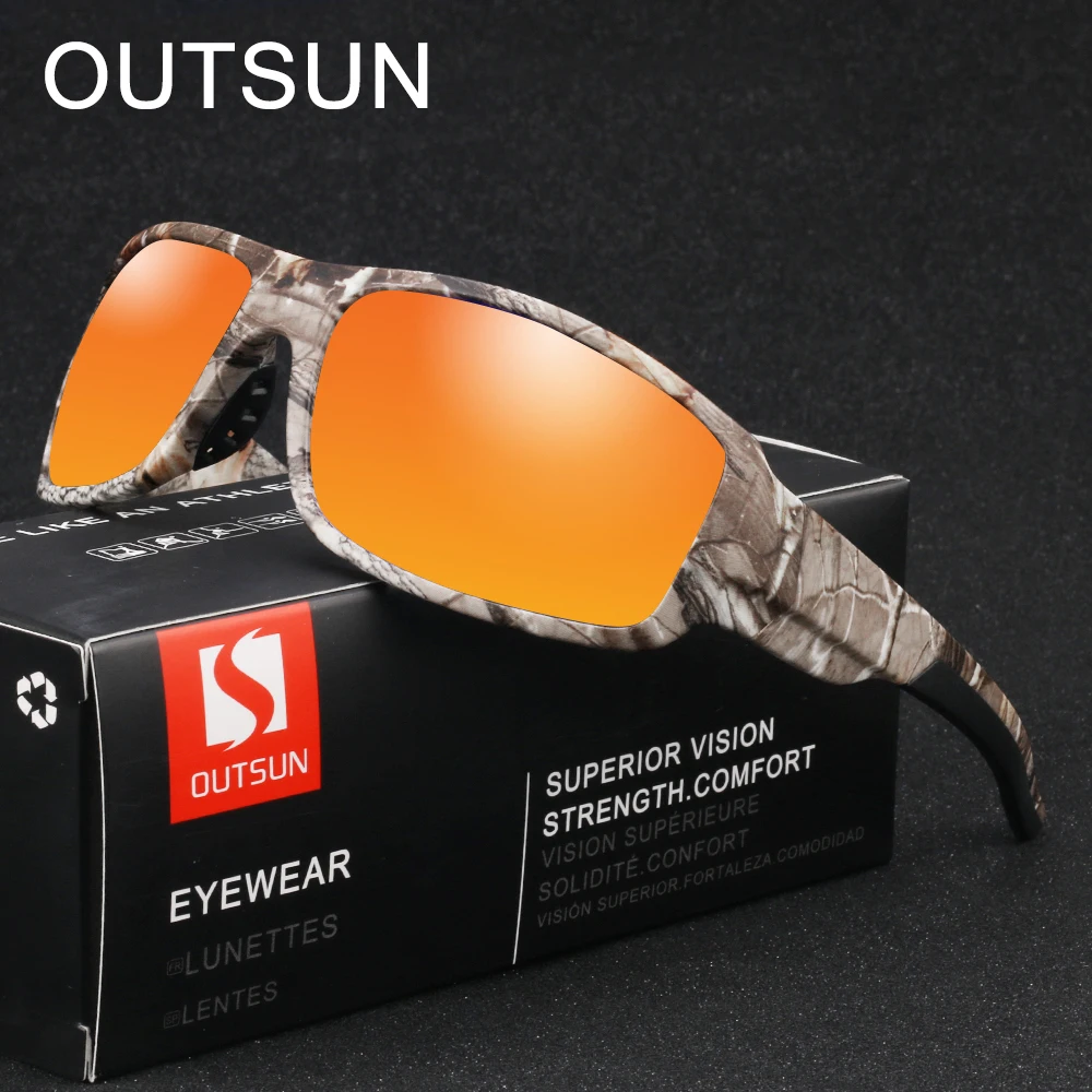 Солнцезащитные очки OUTSUN с поляризационными стеклами UV400 для мужчин и женщин