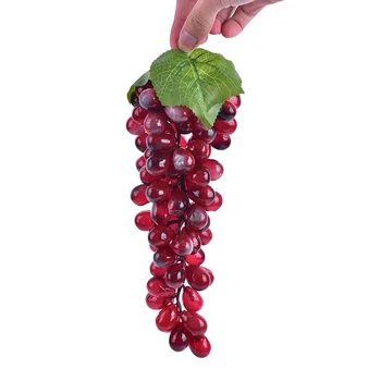 

DIY Artificial Fruits Hanging Artificial Grapes Plastic Fake Fruit for Home Garden Decoration Christmas Wedding Party Supplies
