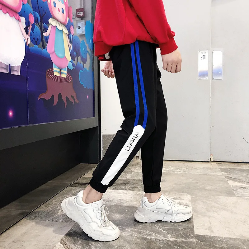 Мужские повседневные брюки карго в стиле хип хоп Уличная мода 2019 года мужские