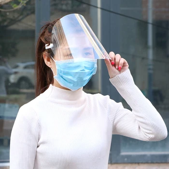 

Anti-fog Safety Clear Safety Grinding Face Shield Screen Mask For Visors Eye Face Protection Adjustable Headband High Quality
