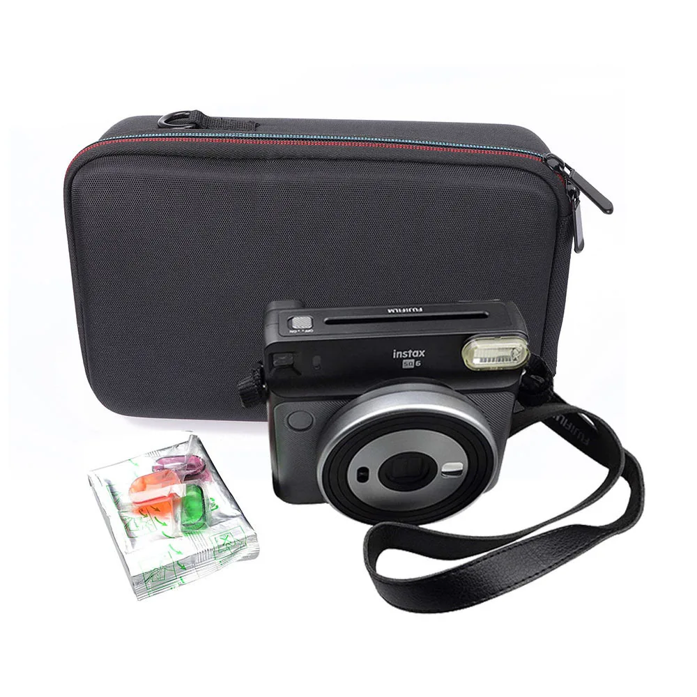 Дорожная сумка для переноски защитный чехол для Fujifilm Instax квадратный SQ6 мгновенная пленка камеры с плечевым ремнем