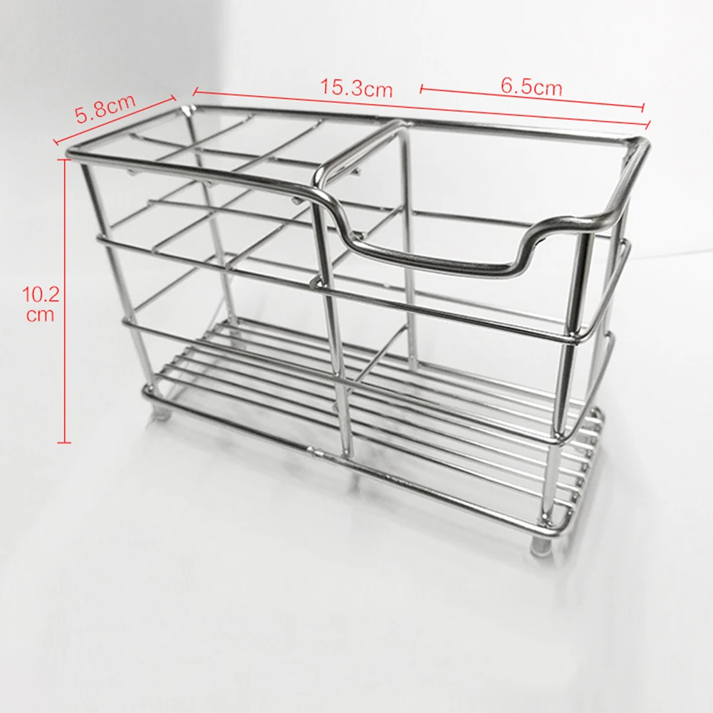 Stainless Steel Toothbrush Holder Toothpaste Razor Stand Bathroom Organizer storage Rack Holder For Bathroom