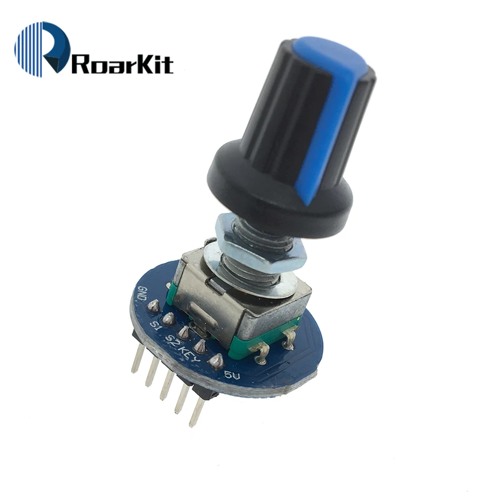 Rotating Potentiometer Knob Cap Digital Control Module Rotary Encoder ...
