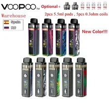 Комплект VOOPOO VINCI Pod, аккумулятор 1500 мА/ч и сменный картридж VOOPOO VINCI, емкость 5,5 мл, паровой комплект Voopoo Mod Pod