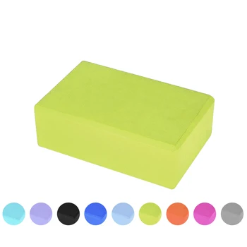 

EVA Yoga Block Brick Sports Exercise Gym Foam Workout Stretching Aid Body Shaping Training Fitness Equipment Props Foam Brick