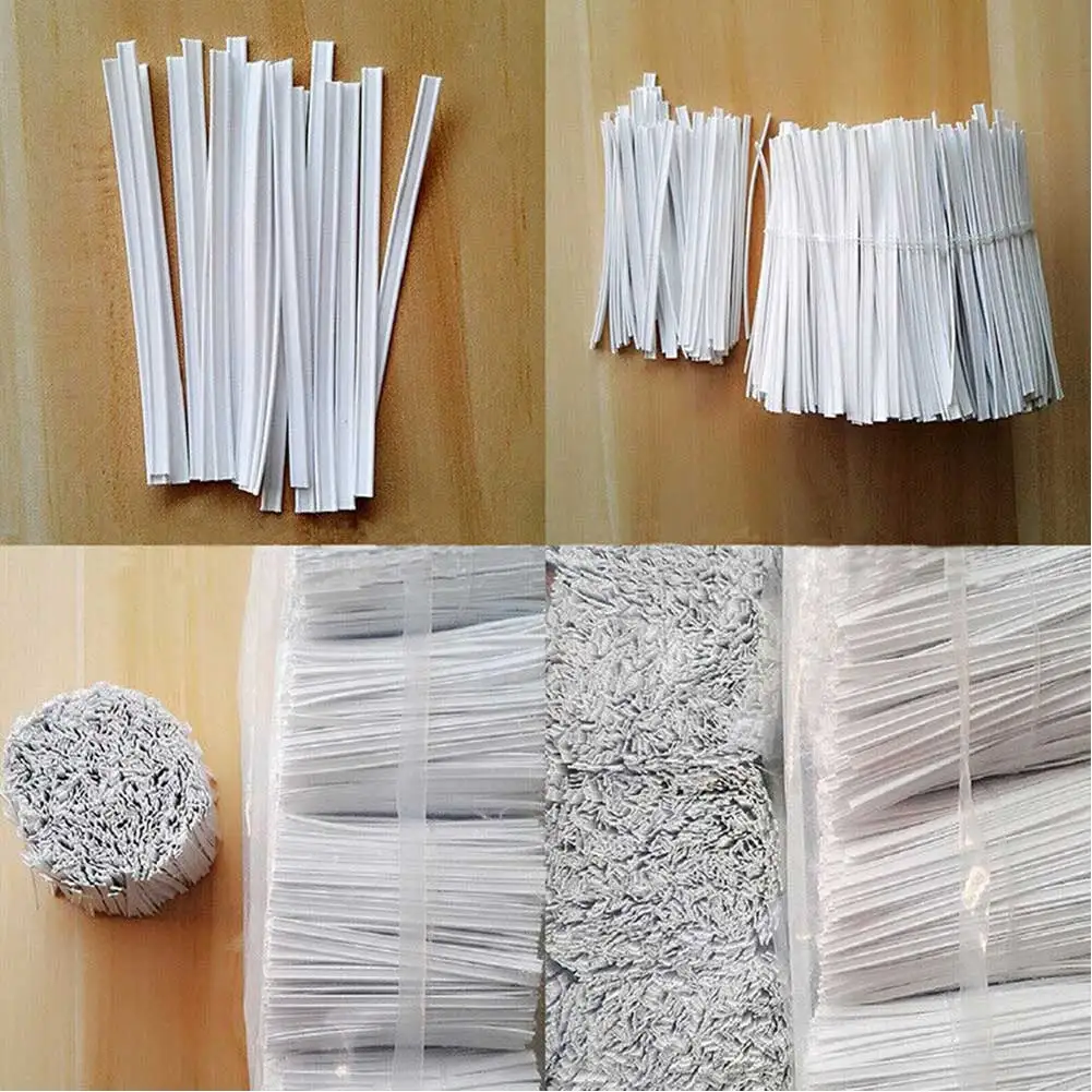 100 шт. маски алюминиевые полоски с клеем 10 мм для DIY Маски зажимы мостика