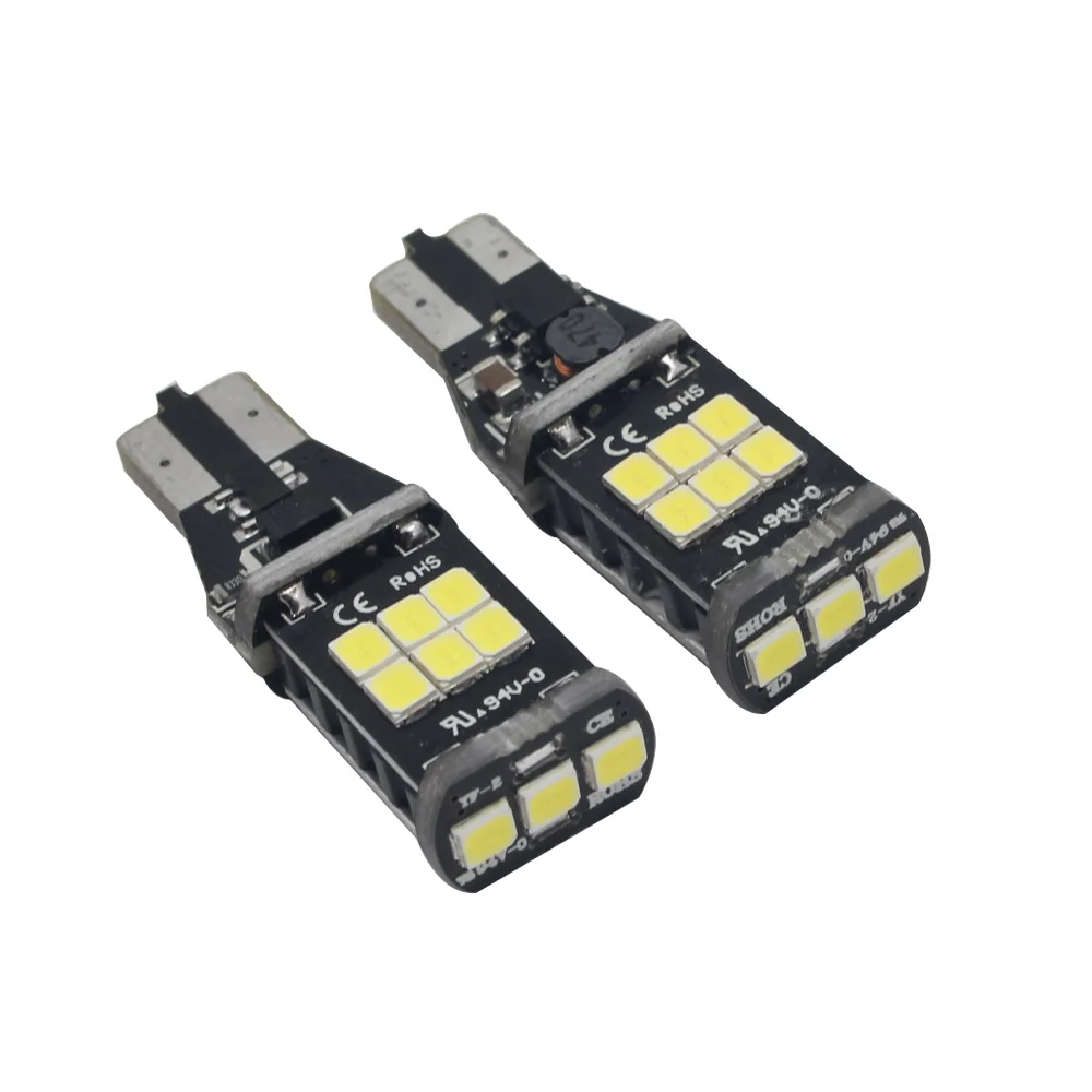 2X T5 W16W 15 светодиодов 3535SMD чип Canbus грузовик свет эффективный белый долговечный