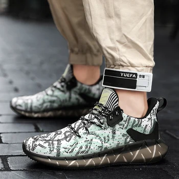 

New INS reflective luminous sports shoes running shoes wear-resistant bottom professional sports cushioning black jogging shoes