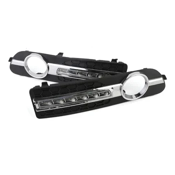 

S80 2009 - 2013 LED Day light Daytime driving Running Lights Daylight yellow turn signal DRL Acccessories