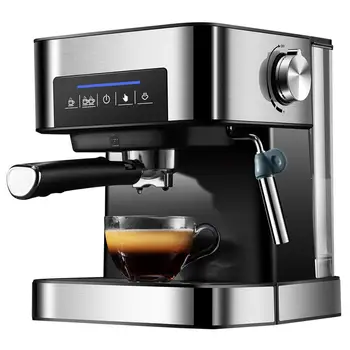 

High-Pressure Steam Milk Froth Coffee Maker Machine Italian-Style Semi-Automatic Commercial Home Office Espresso 20 Bar