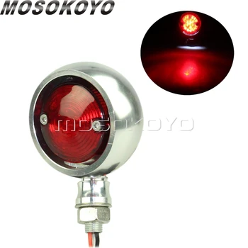 

Universal Motorcycles Round 12-VOLT LED Rear Lights Brake Stop Taillight For Kawasaki Yamaha CNC Motorbike Custom Tail Lamp