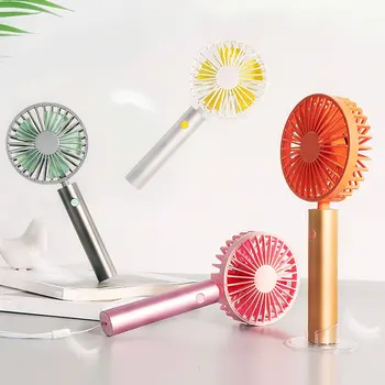 

3 Speed Adjustable USB Hand-held Desk Fan Cooler Handheld Air Conditioner Cooling Fan Summer Air Conditioner Cooler Sale