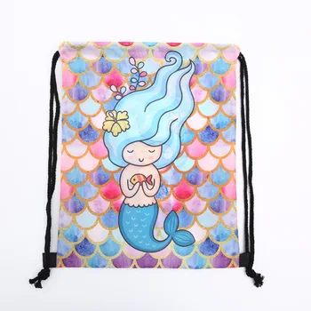 

drawstring Backpack fashion Women 3D printing travel softback men mochila phone drawstring bags unisex Women's shoulder factory