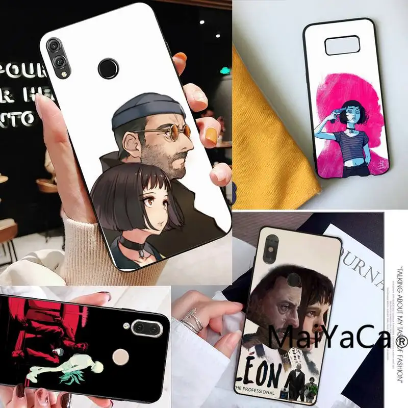 MaiYaCa leon Матильда мягкий чехол для мобильного телефона samsunga30 s 40 s8 20 huaweinova7pro 8x p30lite