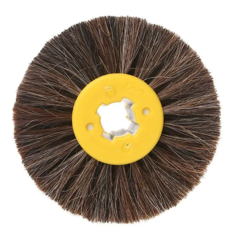 Deburring Grinding Wheel Horsehair Round Head Polishing Buffing Woodwork
