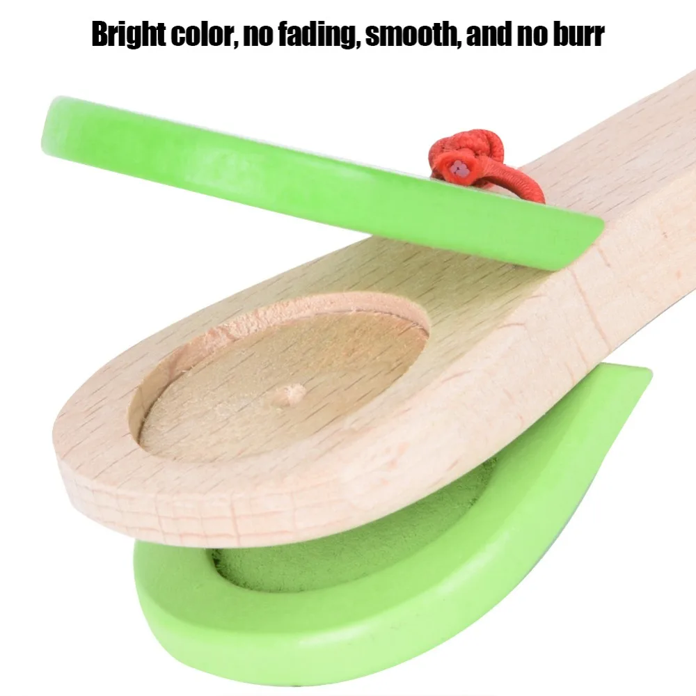 Wooden Baby Toys Rattle Bell Puzzle Sound Handbell Toy Musical Instrument Educational Rattles Toys for Newborn Baby Toys Gifts