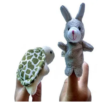 

2Pcs Finger Even Storytelling Good Toys Hand Finger Puppet for Baby's Gift Plush Education Kids toys Juguetes Brinquedos игрушки