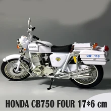 1:12 HONDA CB750 полицейский Мотоцикл крейсер литье под давлением