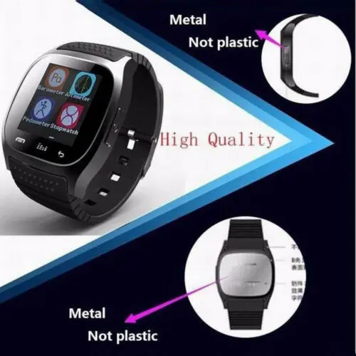 Mate наручные водонепроницаемые Bluetooth Смарт-часы для Android htc samsung iPhone iOS